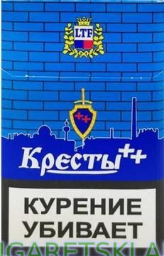 Сигареты Кресты Плюс синие