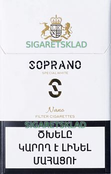 Сигареты SOPRANO special white (nano)